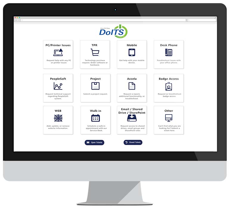 ticketing portal after